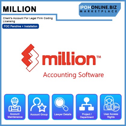 Million Client's Account For Legal Firm Coding Licensing - FOC Pendrive + Installation
